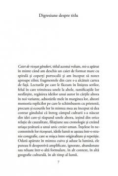 Caiet de ricosat ganduri