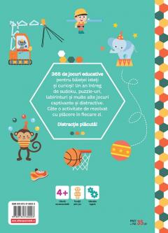 365 de jocuri educative pentru baietei