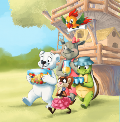  Fram in lumea fructelor si a legumelor