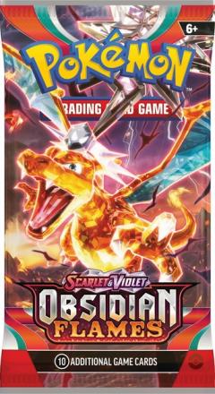 Joc de carti - Pokemon TCG: Scarlet & Violet - Obsidian Flames Booster Pack - mai multe modele