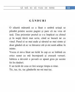 Sa ma iei sa fugi de mine