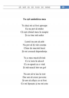 Sa ma iei sa fugi de mine