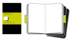 Moleskine Set of 3 Plain Cahier Journals - Black - Pocket