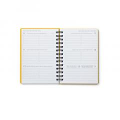 Agenda 2023 - 12-Month Weekly Diary - Spiral Bound, Small - Genius