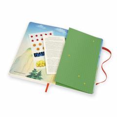 Carnet - Moleskine Dragonball Limited Edition Ruled Notebook - Large, Hard Cover, White - Goku 