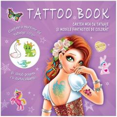 Tatoo Book. Cartea mea cu tatuaje si modele fantastice de colorat