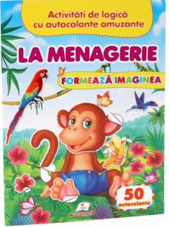 La menagerie - Formeaza imaginea + 50 autocolante