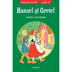 Hansel si Gretel. Poveste cu pictograme - Citesc cu ajutor