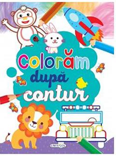 Coloram dupa contur