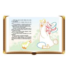 Citesc si colorez - Ratusca cea urata