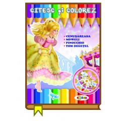 Citesc si colorez - Cenusareasa