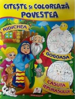 Citeste si coloreaza povestea