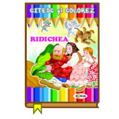 Citesc si colorez - Ridichea