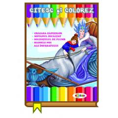 Citesc si colorez - Craiasa zapezilor