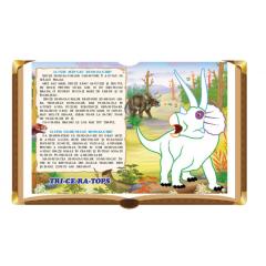 Citesc si colorez - Tainele dinozaurilor