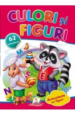 Culori si figuri. 62 autocolante