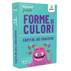 Carti de joc educative - Forme si culori