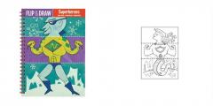 Superheroes Flip and Draw