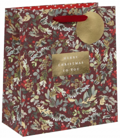 Punga de cadou - Medium - Stephanie Dyment - Red Foliage