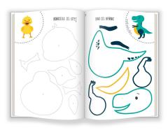 Colorez, decupez si lipesc - Animale