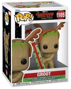 Figurina - Pop! Marvel - Guardians of the Galaxy - Groot Holiday
