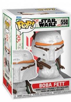Figurina Star Wars Holiday - Snowman Boba Fett