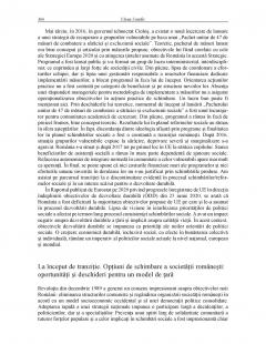 Panorama postcomunismului in Romania