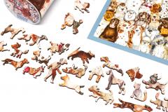 Puzzle - Petrecerea cainilor - 250 piese