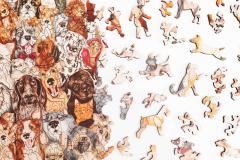 Puzzle - Petrecerea cainilor - 250 piese