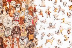 Puzzle - Petrecerea cainilor - 250 piese