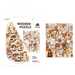 Puzzle - Petrecerea cainilor — 40 piese