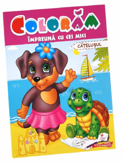 Coloram impreuna cu cei mici – Catelusul