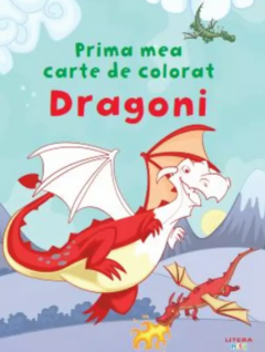 Prima mea carte de colorat - Dragoni