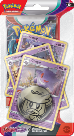 Joc de carti - Pokemon TCG: Scarlet & Violet Premium Checklane Blister - doua modele