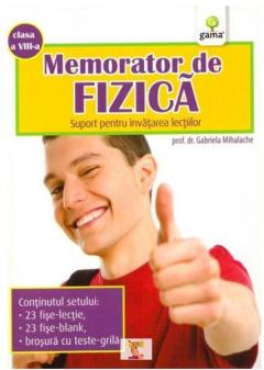 Memorator de fizica Cls. a VIII-a