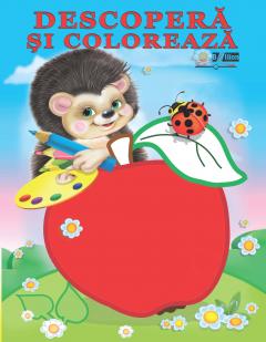 Descopera si coloreaza - Fructe