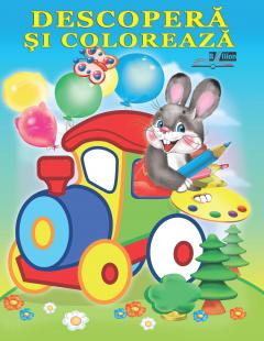 Descopera si coloreaza - Jucarii