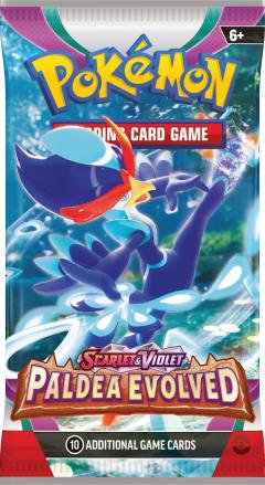 Joc de carti - Pokemon TCG - Scarlet & Violet 2: Paldea Evolved - Booster (diverse pachete)