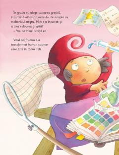 Fetita care coloreaza visele