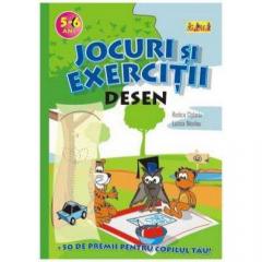 Jocuri Si Exercitii Desen (5-6 Ani)