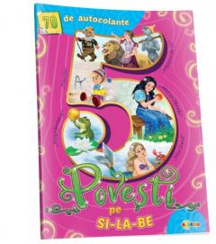 5 Povesti pe silabe - roz