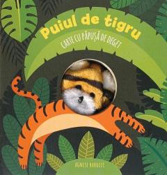 Carte cu papusa pe deget. Puiul de tigru
