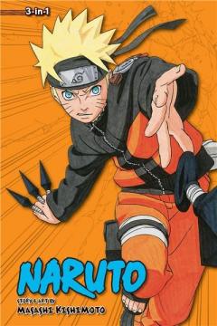 Naruto (3-in-1 Edition) Vol. 10 - Hidden Sand