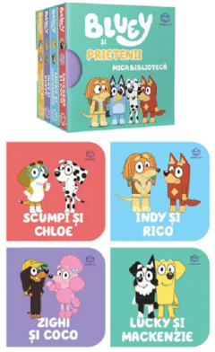 Bluey si prietenii - Mica biblioteca