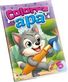 Colorez cu apa 5 - Lup
