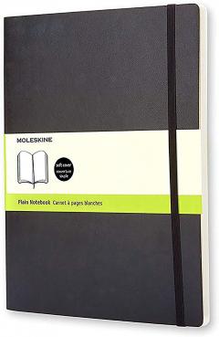 Carnet - Moleskine Plain Soft Notebook - Extra Large