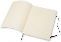 Carnet - Moleskine Plain Soft Notebook - Extra Large