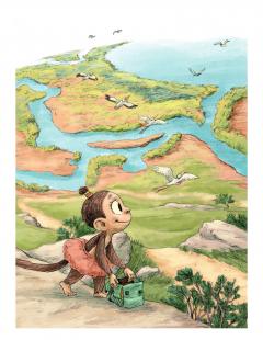 Descoperim cu Apolodor, in Delta, pasarile-n zbor