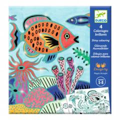 Planse de colorat - Sub mare