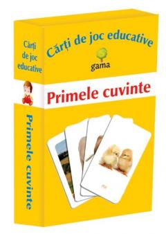 Carti de joc educative- Primele cuvinte